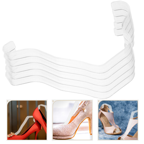 5Pcs Plastic Sandal Shoe Shapers And High Heel Display Stands 2