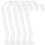 5Pcs Plastic Sandal Shoe Shapers And High Heel Display Stands 8
