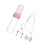 3Pcs Silica Gel Spoon Head Rice Paste Bottle For Baby Training Pink 1