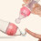 3Pcs Silica Gel Spoon Head Rice Paste Bottle For Baby Training Pink 11