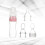 3Pcs Silica Gel Spoon Head Rice Paste Bottle For Baby Training Pink 5