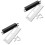 2Ensembles Plaques De Renfort Porte Métal ABS Durable 5