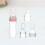 3Pcs Silica Gel Spoon Head Rice Paste Bottle For Baby Training Pink 4