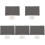 5 Sets Reptile Carpet Bedding Polyester Waterproof Mat 2