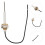 Liquid Indicator Probe Level Pin For Steam Boiler Replacement Part 4