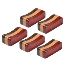 15 Pcs Wooden Chopstick Holder Pillow Shape Rest Rack Stand