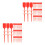 200 Pcs Tamper Proof Self Locking Security Seals For Fire Extinguishers 10