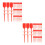 200 Pcs Tamper Proof Self Locking Security Seals For Fire Extinguishers 6