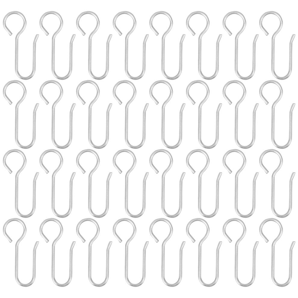 400 Pcs Metal Ceiling Curtain Drape Hooks For Hanging Curtains And Shower-image-OPC-PKX2DSV-NEW