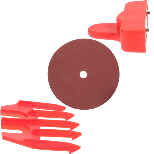 4 Sets Sheep Shear Guide With Sharpener And Sandpaper 1