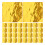 800 Pcs Square Foil Candy Wrappers For Chocolate And Sweets Packaging 1