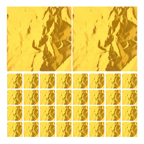800 Pcs Square Foil Candy Wrappers For Chocolate And Sweets Packaging