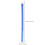 Solid Color Silicone Wristband Simple Bracelet For Kids Blue 2