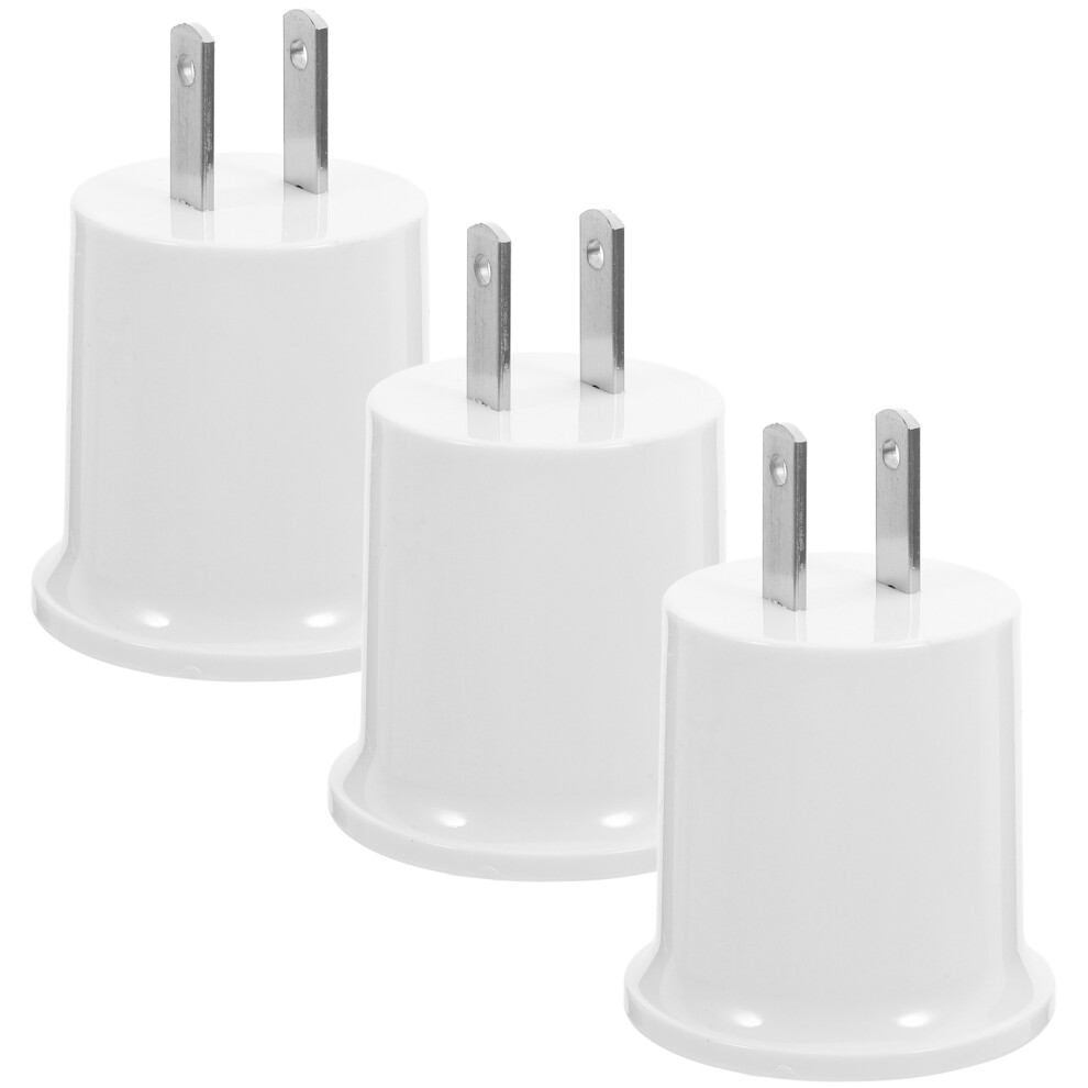3Pcs E27 Screw-In Adapter Converts Plug To E26/E27 Lamp Socket 3352901645970