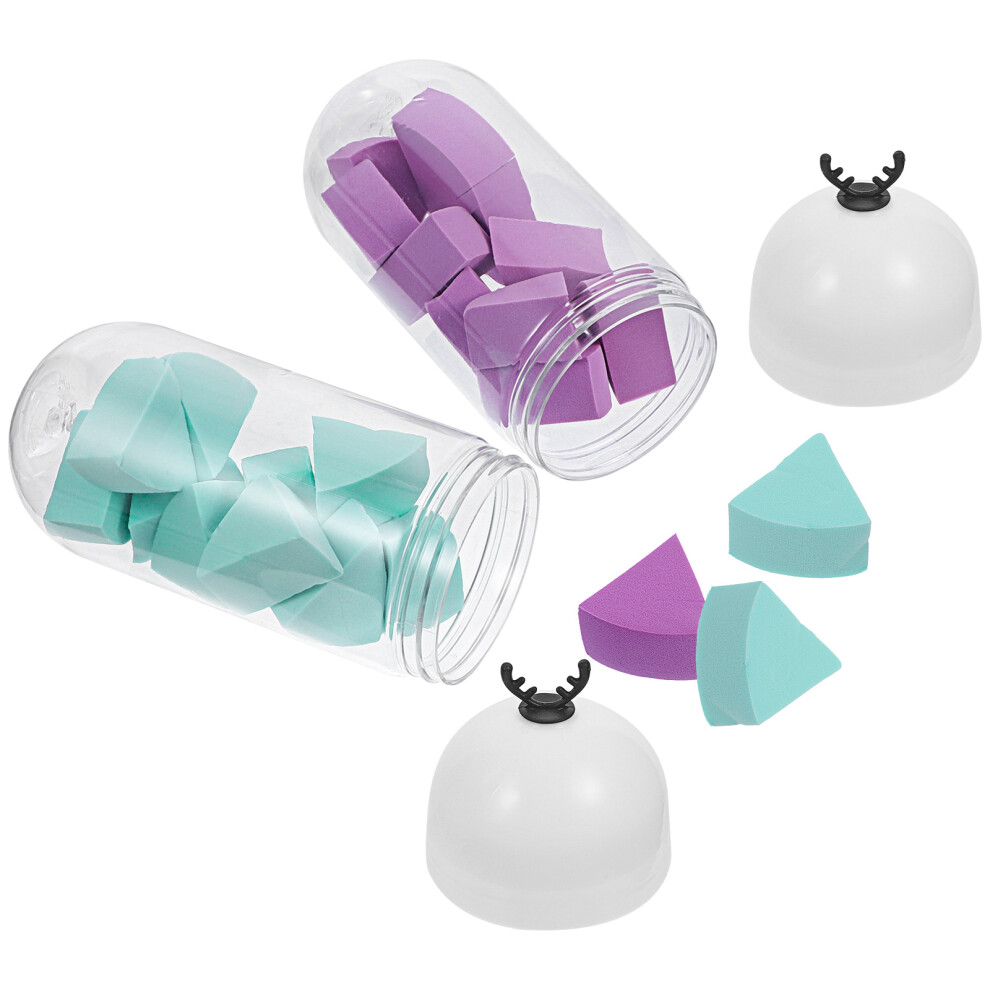 Ohphcall Fan-Shaped Foundation Sponge For Dry And Wet Use
