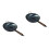 2Pcs Kitchen Iron Flat Bottom Non Stick Cooking Pan Wok 10