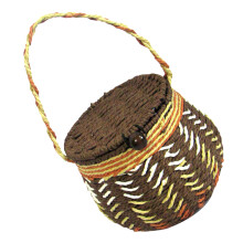 3Paniers Artisanaux Couleur Multiples Pour Organiser Fruits