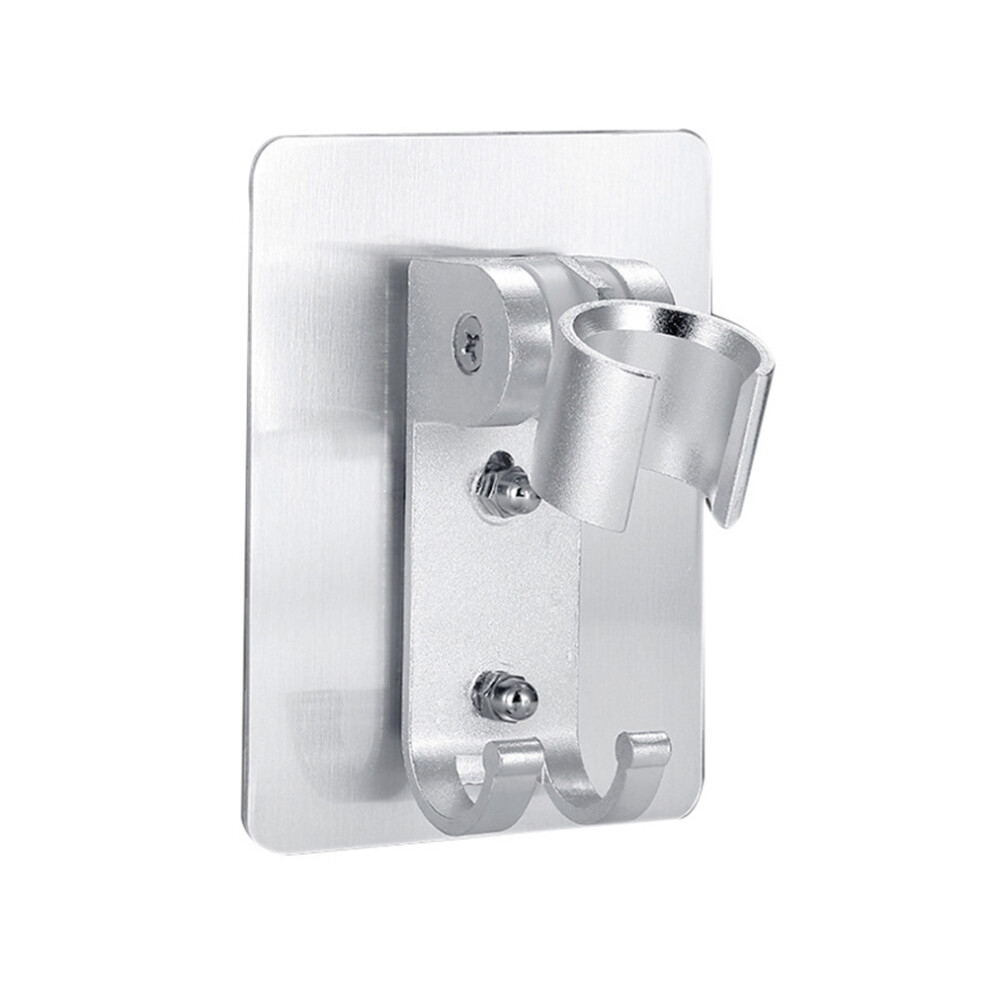 Space Aluminum Adjustable Shower Bracket With Seamless Arm Holder 3352901659885