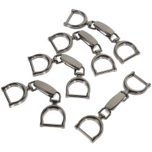 25 Pcs Alloy Shoe Chain Buckles For Diy Shoes Bag Garment Decoration