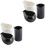 2Sets Small Ceramic Milk Pitchers Versatile Sauce Dispenser for Dining 5