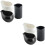 2Sets Small Ceramic Milk Pitchers Versatile Sauce Dispenser for Dining 8