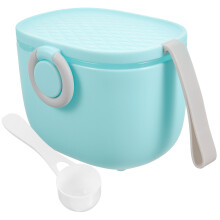 1Pc Portable Milk Powder Storage Container For Household Use Blue