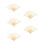 5Pcs Diy Portable Folding Fan Frame For Handmade Projects 11