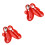 2 Sets Kids Tableware With Silicone Handle For Toddlers 3