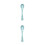 2Pcs Food Grade Nylon Spaghetti Colander Spoon Teeth Shape 4
