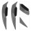 10 Pcs Universal Motorcycle Spoiler For Motorbikes Scooters 11