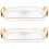 2Pcs Reusable Rectangle Food Storage And Serving Tray With Handles 7