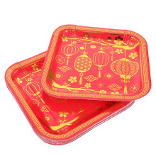64 Pcs Square Paper For Chinese New Year Party