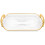 2Pcs Reusable Rectangle Food Storage And Serving Tray With Handles 3