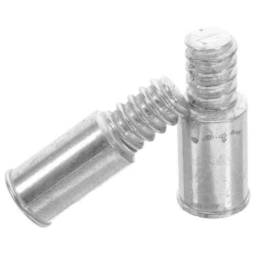 4 Pezzi Adattatori Prolunga Scopa In Alluminio 19 Mm + 22 Mm 2