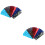30 Pcs Diy Guitar Pick Punch Sheets Celluloid Mixed Thickness 8