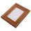 3Pcs Light Brown 5Inch Solid Wood Picture Frame For Home Office 2