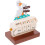 2Pcs Wood Duck Rotating Table Calendar For Office Home Use 3