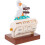 2Pcs Wood Duck Rotating Table Calendar For Office Home Use 2