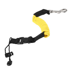 Elastische Kajak-Paddel- und Angelschnur Coiled Leash 1,5 m, Mehrere Farben