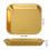 2 Pcs Badge Patches Thickened Metal Dinner Plate Child 2