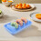 Suporte De Silicone Para Taco Com Divisórias Reutilizável 7