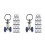 40 Pcs Curtain Track Roller Hooks Ceiling Gliders For Rail Divider 9