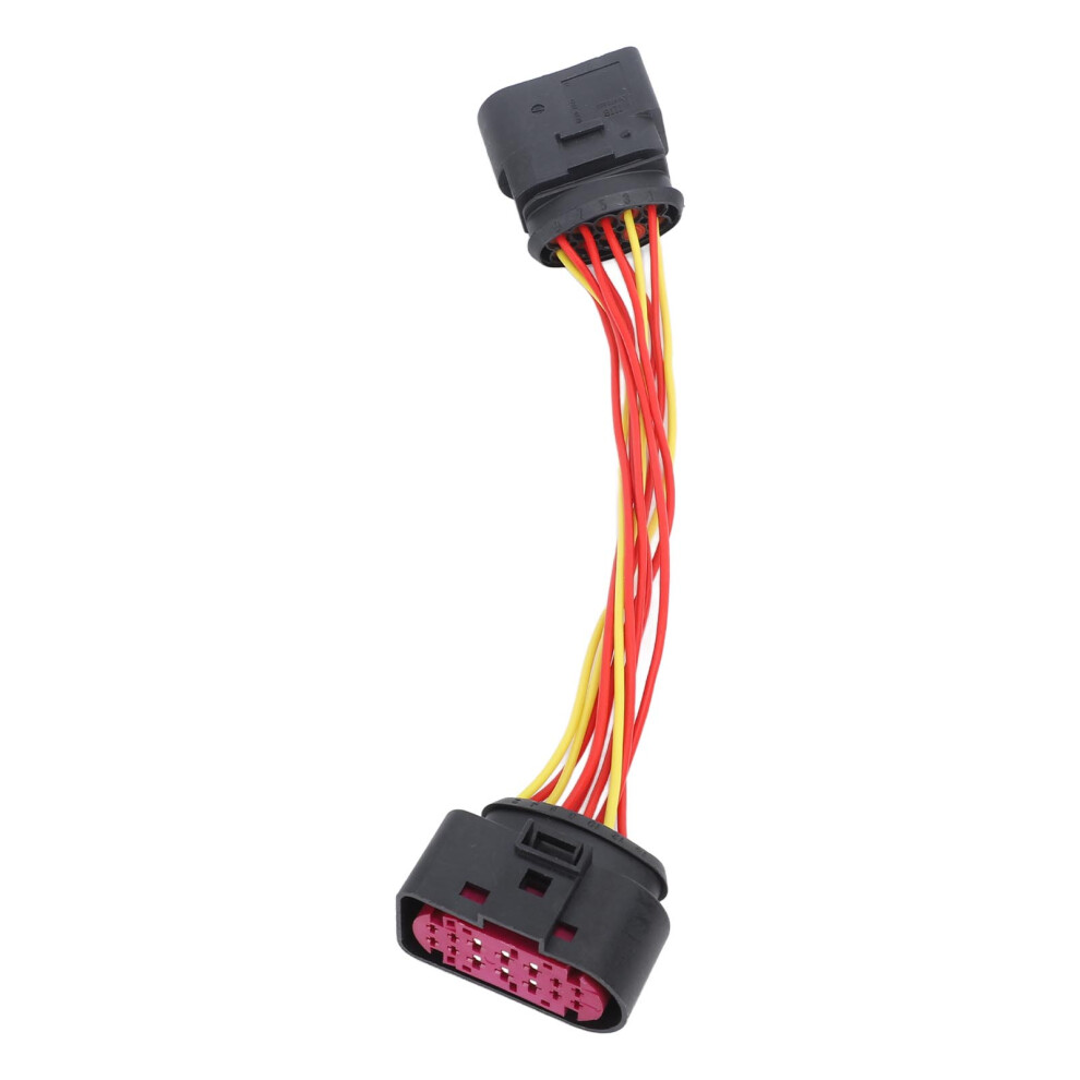 9-14Pin Xenon Headlight Connector Plug Harness For B7 B6 Mk6 C7 Models 6911351953188