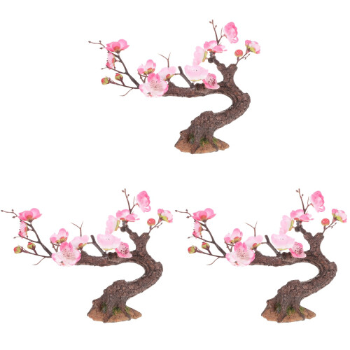 3Stück Dekorative Baumkugeln Künstlicher Kleiner Baum 1