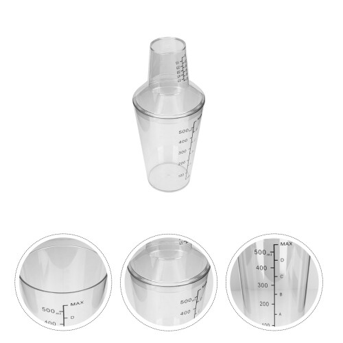 Transparenter Cocktailshaker Milchtee Pfanne Bar 2