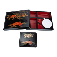 2 Sets Abs Food Box Mit Fächern Für Bento Meal Prep