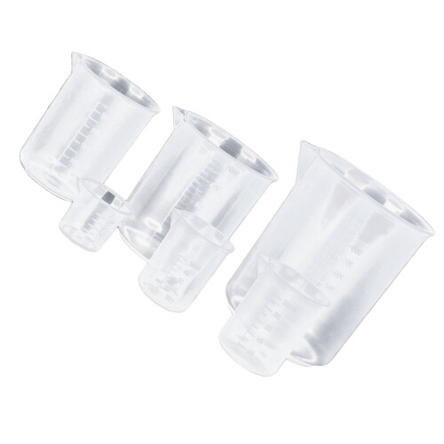 5Stk Messbecher Set Für Schullabor 50–1000 Ml