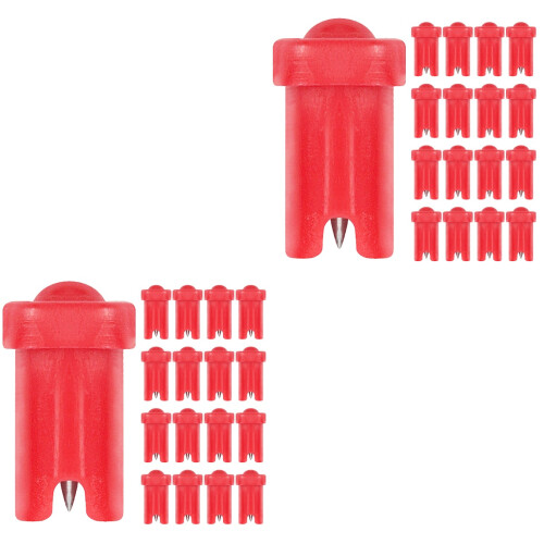 200 Pcs Eyelash Glue Needle Bottle For Lash Extensions Anti-Blocking 2