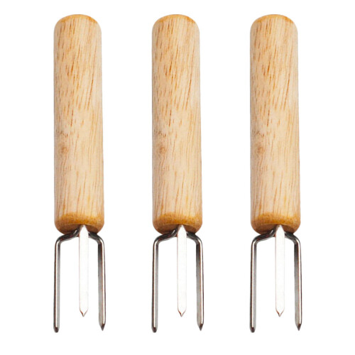 Madera , Tenedores Y Inoxidable Cocina