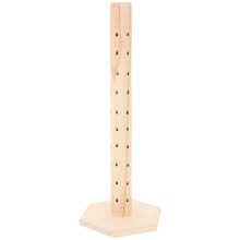 Juego Soporte Para Chupetes Madera Postres Barra Accesorio Estante
